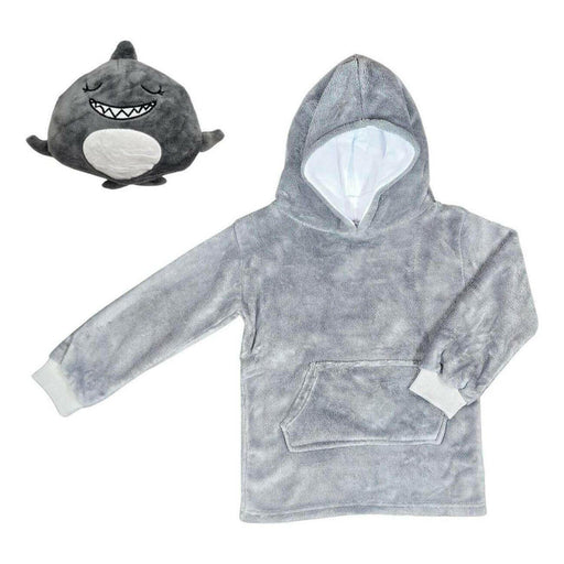 Poleron Con Capucha Para Niños Y Niñas Invierno Polar Peluche Huggle Pets - Fliperex