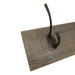 Perchero De Pared Colgador Vintage 5 Ganchos Dobles Café - Fliperex