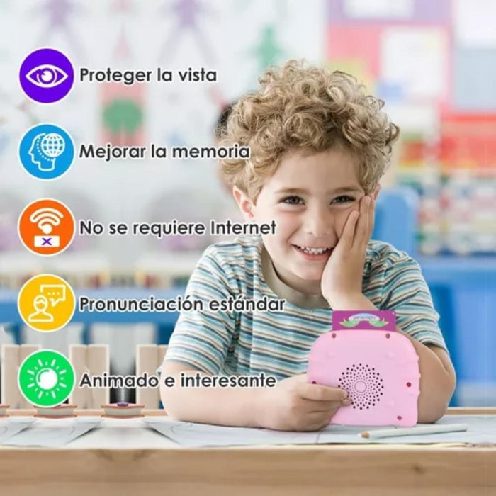 Maquina Tarjetas Didacticas De Aprendizaje Español Ingles