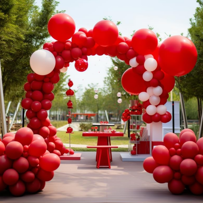 Globos 50 Unidades Color Rojo Tamaño 30 Cm