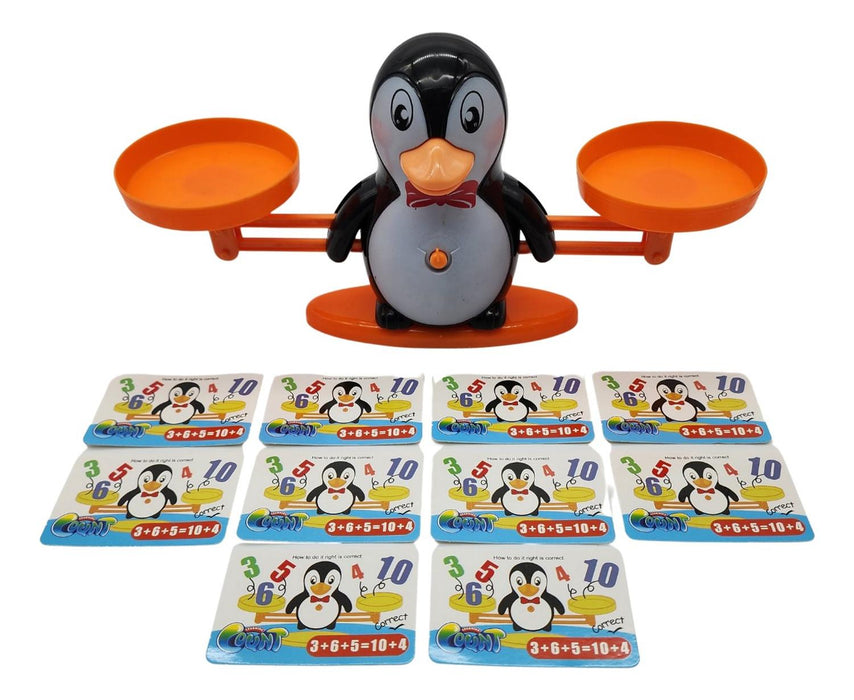 Juguete Educativo Equilibrio Matematicas Pingüino Para Niños