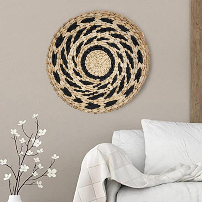 Circulo Decoración De Mimbre Para Pared Casa Terraza Variado