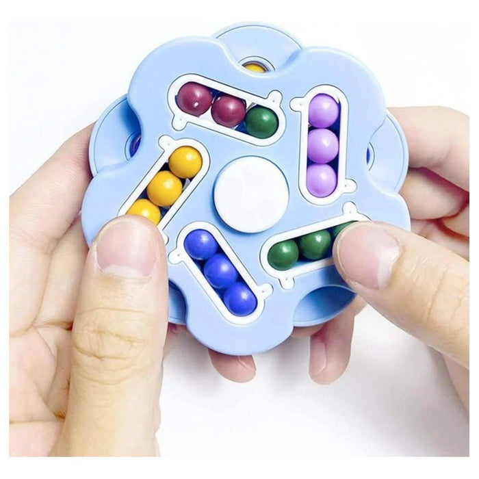Magic Cube Tipo Fidget Spinner Juego Didactico Antiestres - Fliperex