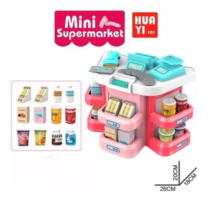 Set Juguete Supermercado Niña 31 Piezas