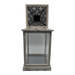 Farol Calentador De Vela Costero De Madera Blanco Vintage M - Fliperex