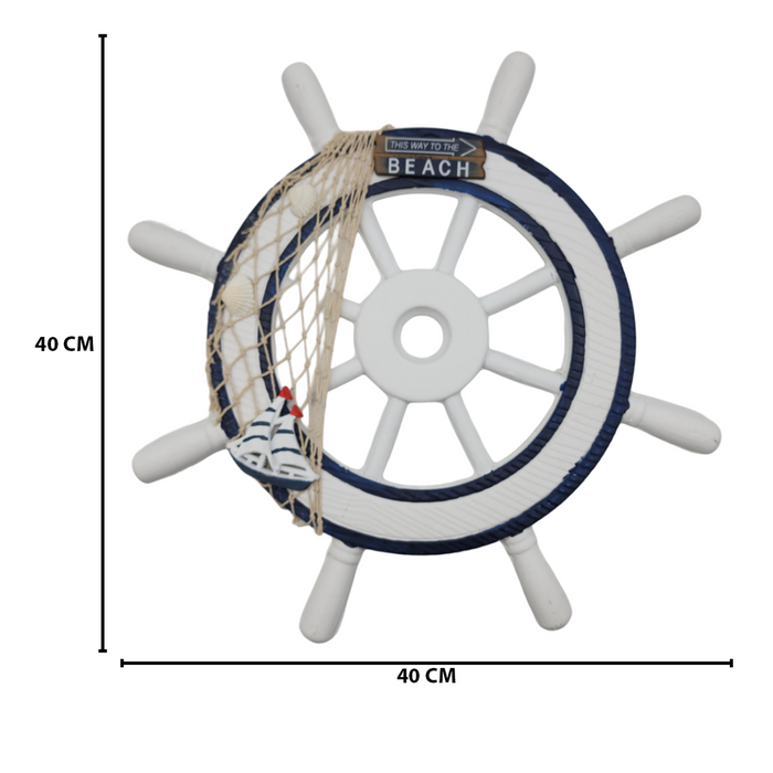 Timon De Barco Decorativo De Madera Para Pared Decoracion