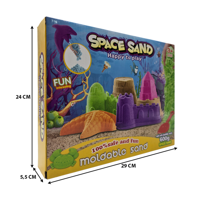 Set De Arena Magia Completo Castillo De Arena Magic Sand