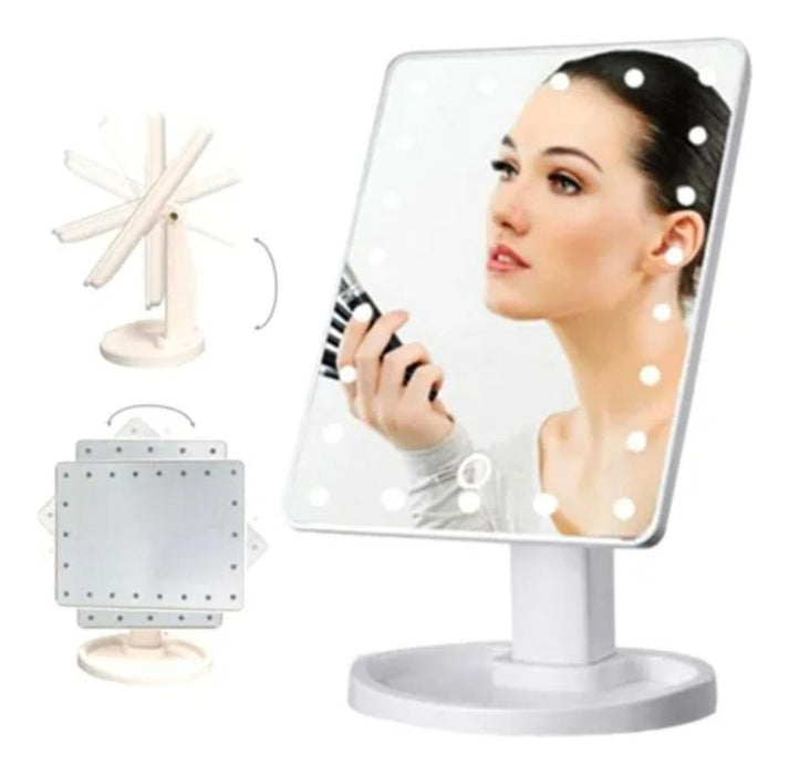 Espejo Para Cosmetiquero Espejo Para Maquillaje Con Luz Led