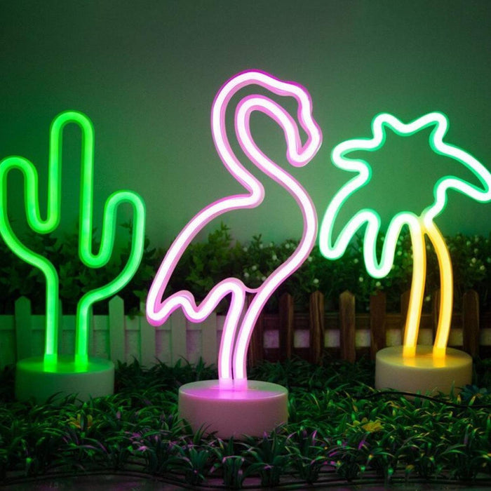 Lampara Neón Led Unicornio Decoración Todo Ambiente Hogar