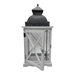 Farol Calentador De Vela Costero De Madera Blanca Vintage M - Fliperex