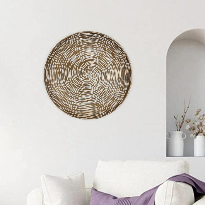 Circulo Decoración De Madera Para Pared Casa Terraza