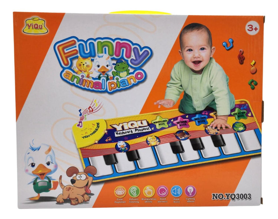 Alfombra Musical Piano Animal Para Bebe Juega Y Aprende