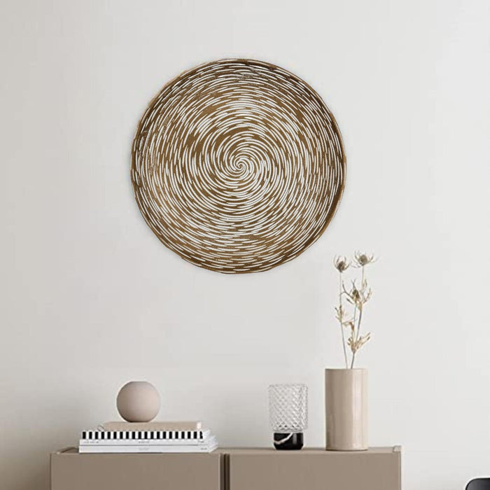 Circulo Decoración De Madera Para Pared Casa Terraza