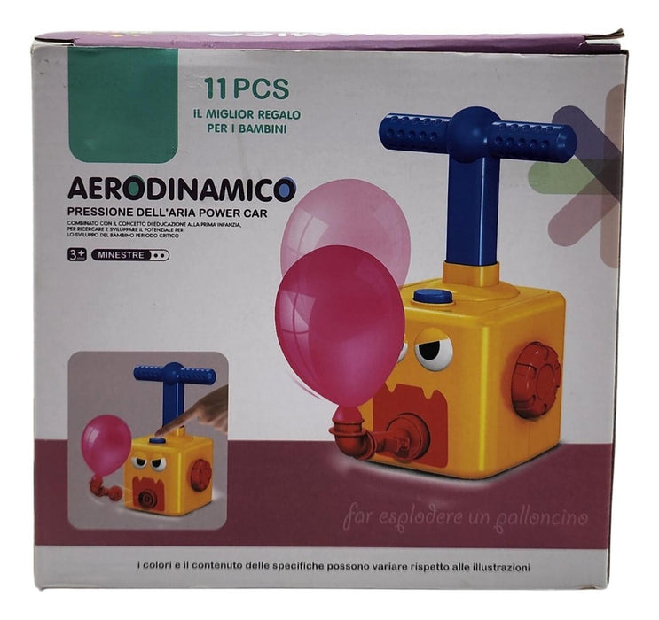 Juego Inflador De Globos Juguete Para Niños Autos Carreras