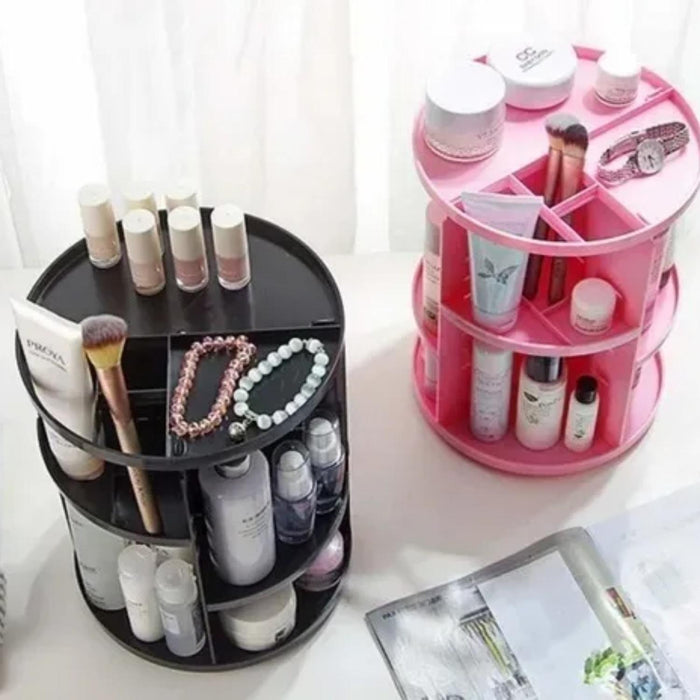 Organizador De Maquillaje Cosmetiquero Giratorio 360 Grados