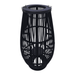 Candelabro De Bambu Negro Porta Vela Nordico Farol 50 CM - Fliperex