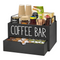 Caja De Té Coffee Bar Organizador Estación De Café Con Cajón
