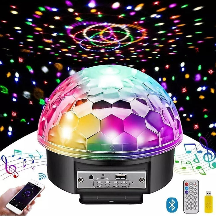 Bola Disco Magic Rítmica Con Bluetooth (Versión Enchufe)