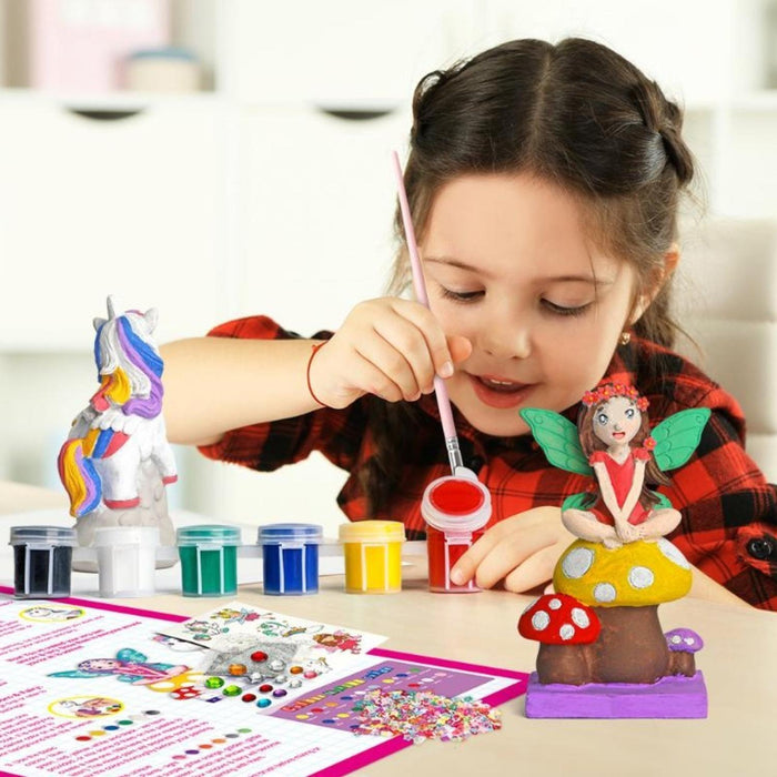 Kit Pinta Unicornio Y Princesa Juego Didáctico Educativo