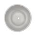 Macetero Maceta De Ceramica Lineas Relieve Blanco S - Fliperex