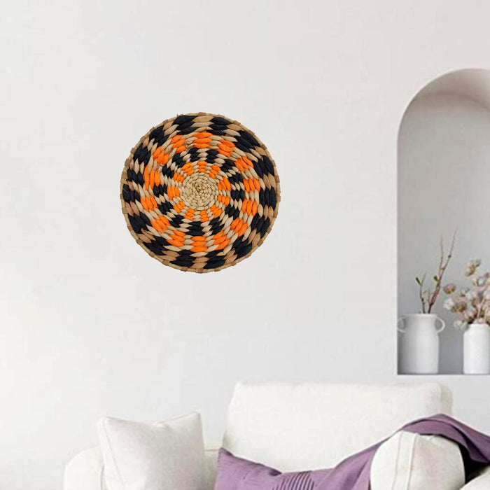 Circulo Decoración De Mimbre Para Pared Casa Terraza Pequeño