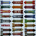 Cartel Letrero Metálico Vintage Flecha Adorno Para Pared - Fliperex