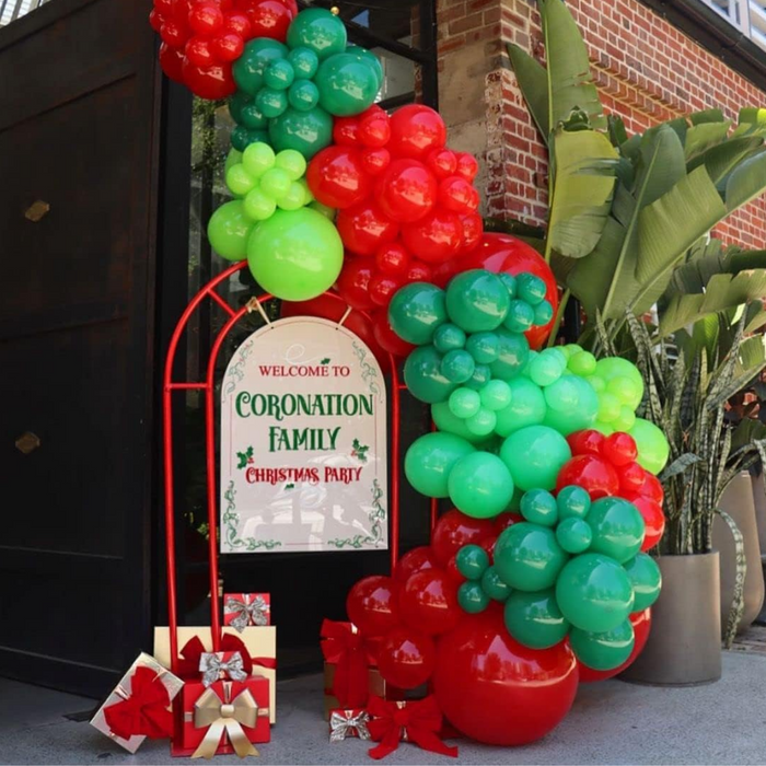 Globos Color Verde Oscuro 100 Unidades Tamaño 25 Cm