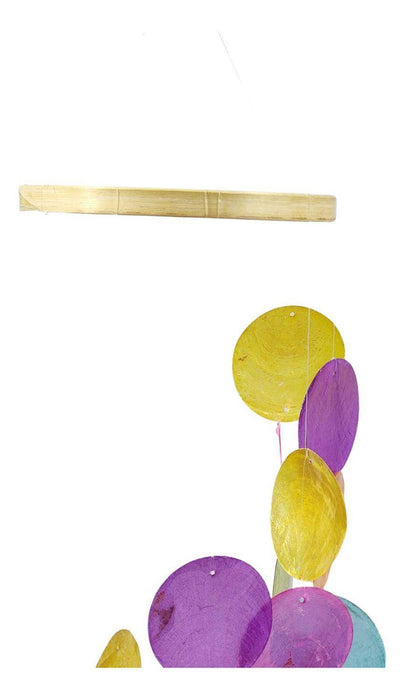 Colgante Campana De Viento Multi Color Diseño Decorativas - Fliperex