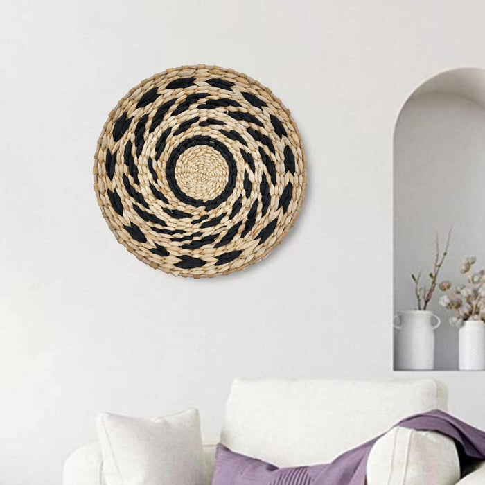 Circulo Decoración De Mimbre Para Pared Casa Terraza Variado