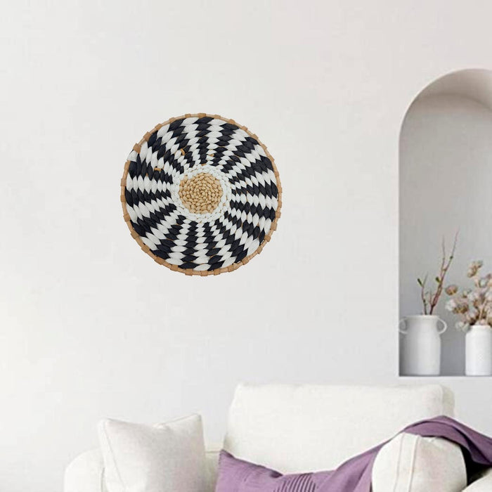 Circulo Decoración De Mimbre Para Pared Casa Terraza Pequeño