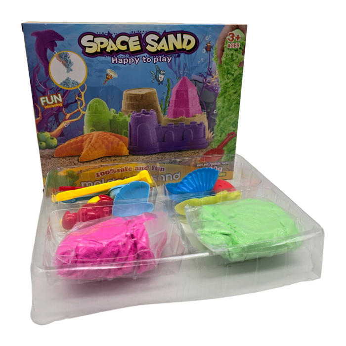 Set De Arena Magia Completo Castillo De Arena Magic Sand