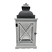 Farol Calentador De Vela Costero De Madera Blanca Vintage S - Fliperex