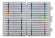 Set Marcadores Doble Punta 36 Lapices Plumones Watercolor - Fliperex
