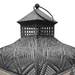Farol Calentador De Vela Costero De Madera Blanco Vintage S - Fliperex