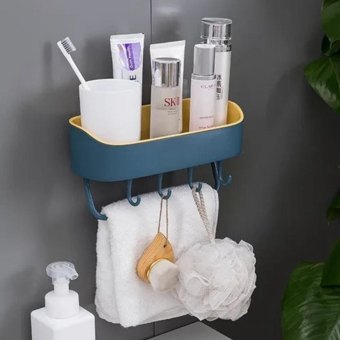 Organizador Ducha Baño Cocina Plástico Adhesivo