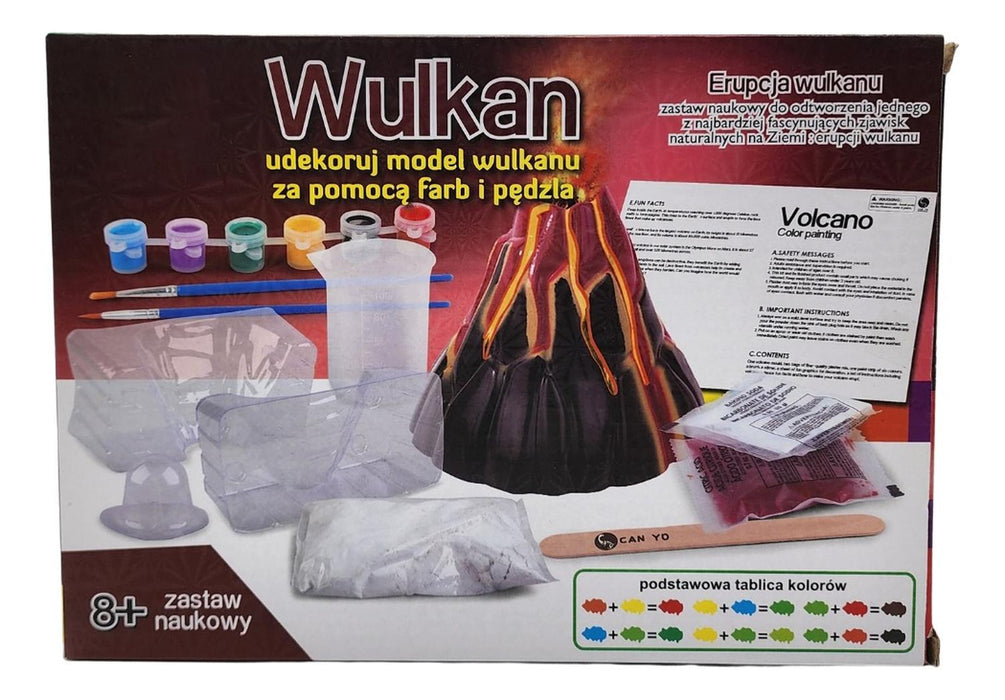 Kit De Ciencias Para Niño Experimento Volcan Erupcion