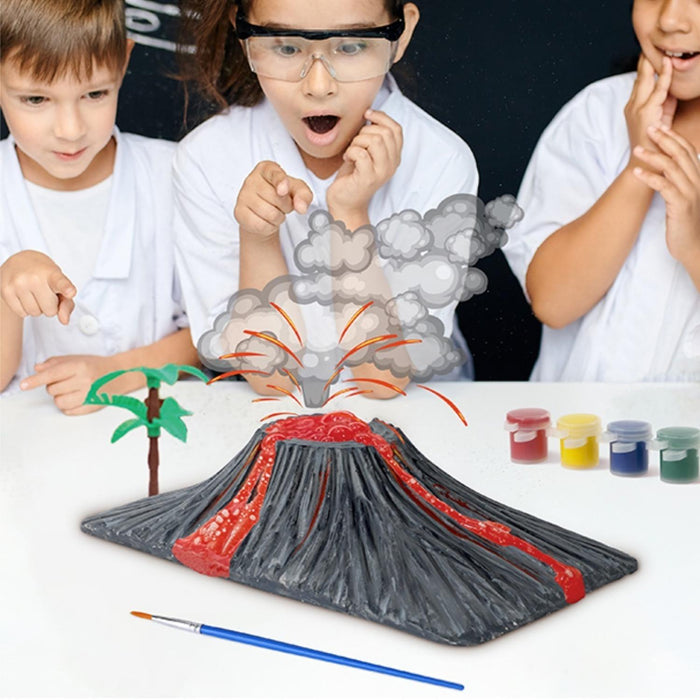 Kit Experimento Erupción Volcán Juguete Didáctico Educativo