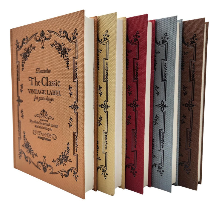 Libreta Estilo Vintage Clasico Planner The Classic Label