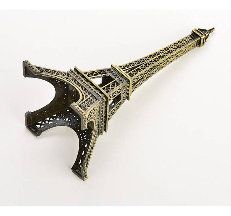 Pack 2 Adorno Torre Eiffel Paris Francia Metalica Decorativa