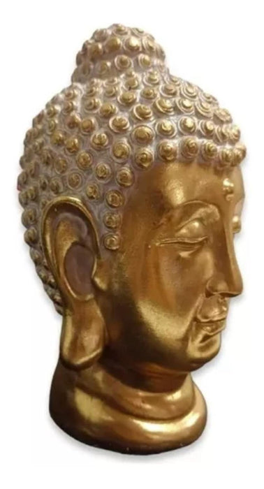 Estatua Rostro De Buda Meditando Figura Decorativa