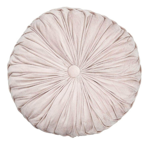 Cojín De Terciopelo Redondo Para Sillón Tela Velvet - Fliperex