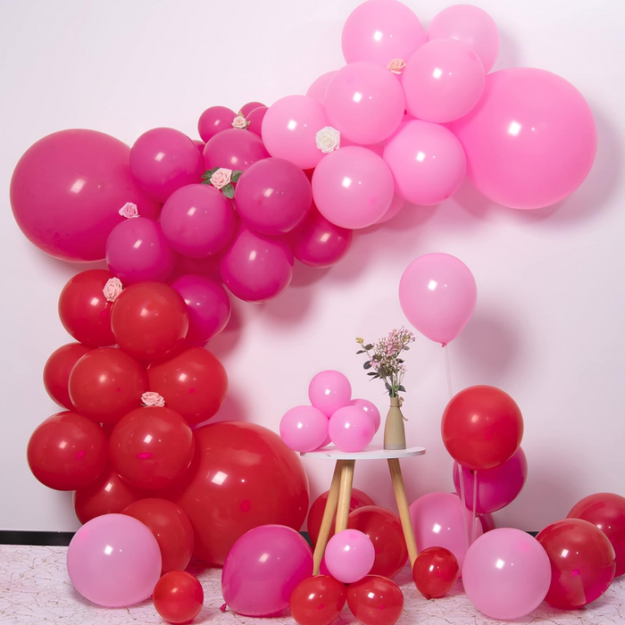 Globos Color Rosa Chillon 50 Unidades Tamaño R12