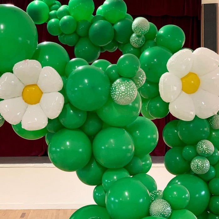 Globos Color Verde Claro 100 Unidades Tamaño 25 Cm