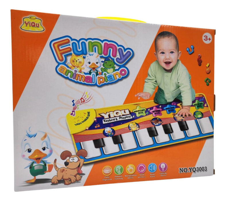 Alfombra Musical Piano Animal Para Bebe Juega Y Aprende