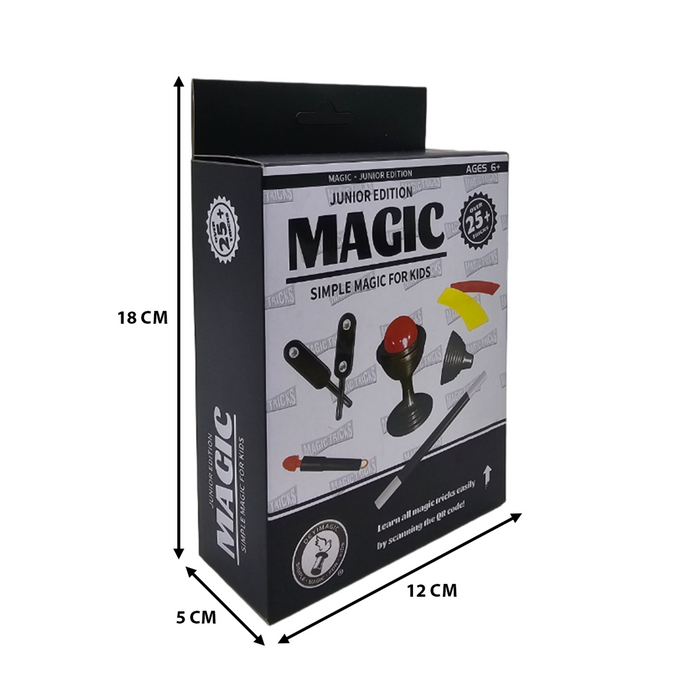 Set Juego De Magia Magic 25 Trucos De Mago Con Varita Niños