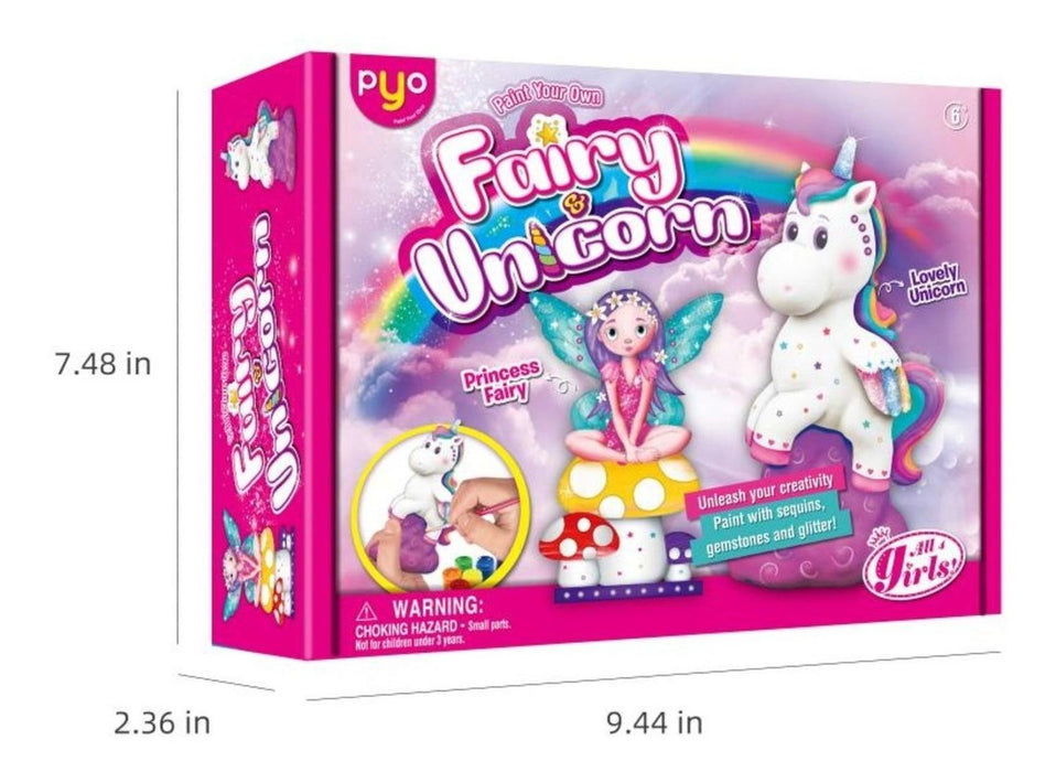 Kit Pinta Unicornio Y Princesa Juego Didáctico Educativo