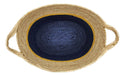 Canasto Decorativo Mimbre Cesta Yute Rustica 3 Colores P - Fliperex