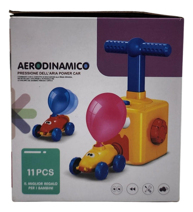 Juego Inflador De Globos Juguete Para Niños Autos Carreras