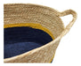 Canasto Decorativo Mimbre Cesta Yute Rustica 3 Colores P - Fliperex