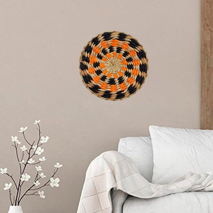 Circulo Decoración De Mimbre Para Pared Casa Terraza Pequeño